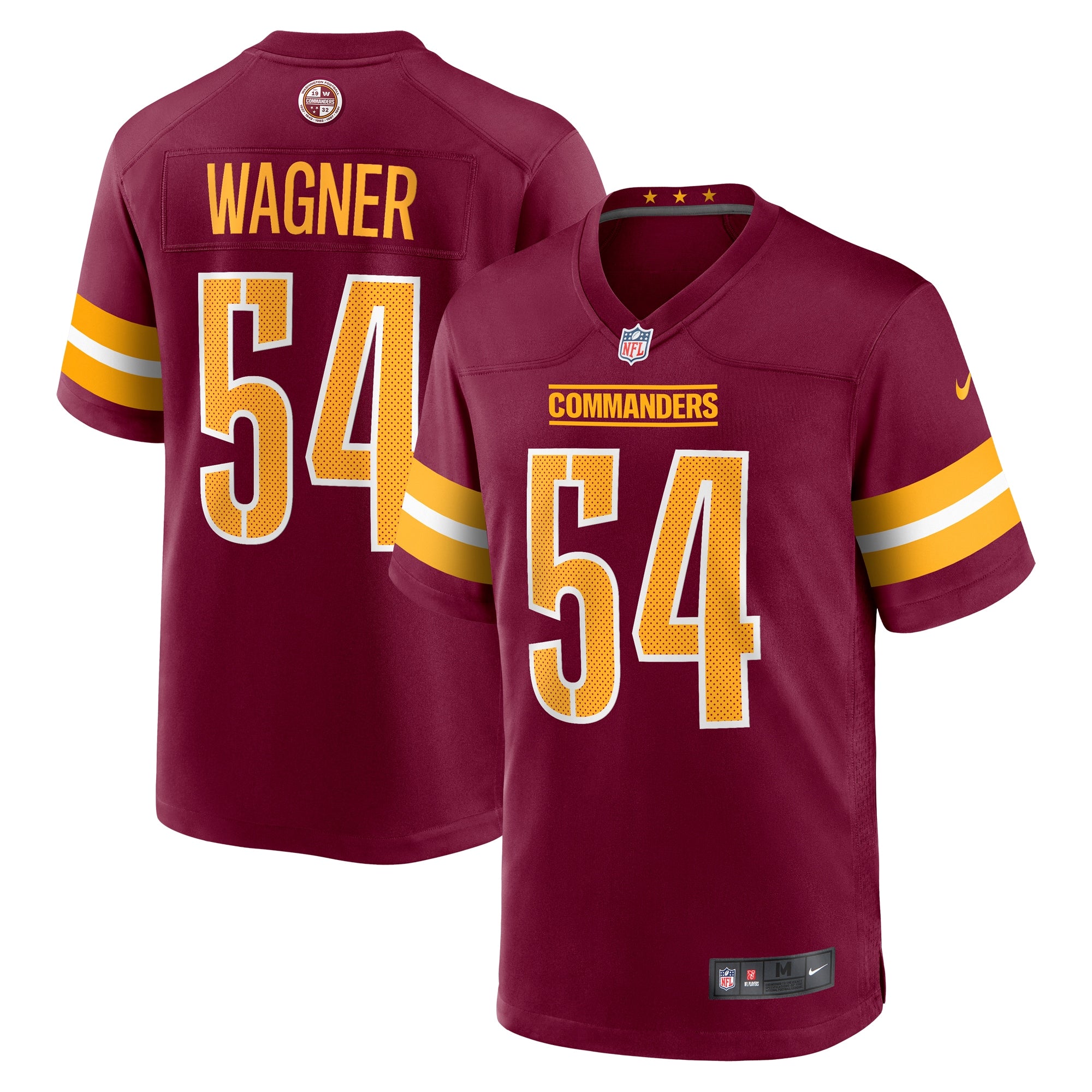 Bobby Wagner Washington Commanders Game Player Jersey - Burgundy | Stitched Football Jersey TJS2508