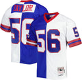 Lawrence Taylor New York Giants M & N 1986 Split Legacy Replica Jersey - Royal/White | Stitched Football Jersey TJS2521
