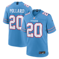 Tony Pollard Tennessee Titans Game Jersey - Light Blue | Stitched Football Jersey TJS2588