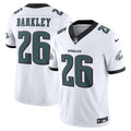 Saquon Barkley Philadelphia Eagles Vapor F.U.S.E. Limited Jersey - White | Stitched Football Jersey TJS2524