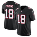 Kirk Cousins Atlanta Falcons Vapor F.U.S.E. Limited Jersey - Black | Stitched Football Jersey TJS2503