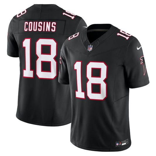 Kirk Cousins Atlanta Falcons Vapor F.U.S.E. Limited Jersey - Black | Stitched Football Jersey TJS2503