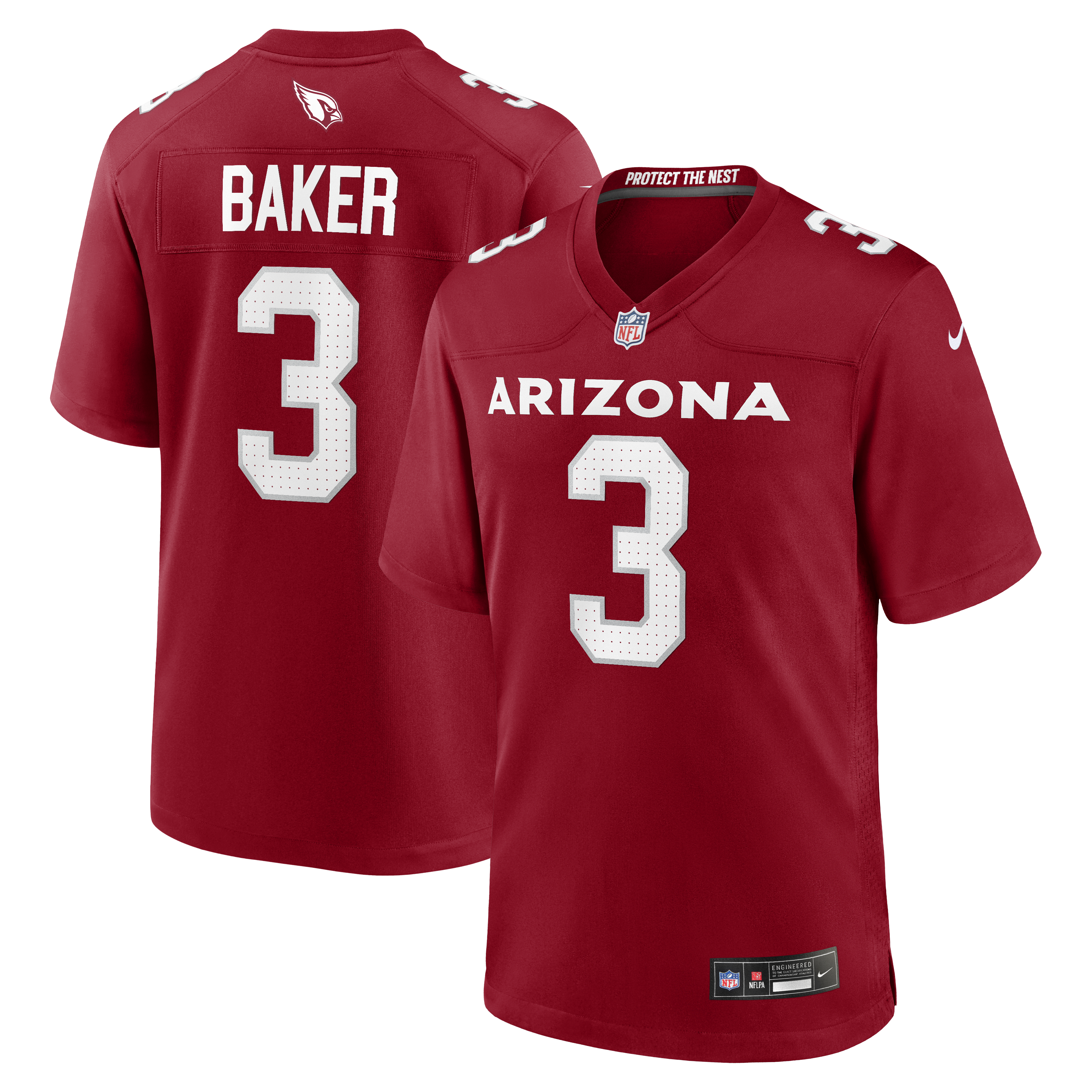 Budda Baker Arizona Cardinals Game Player Jersey - Cardinal | Stitched Football Jersey TJS2555