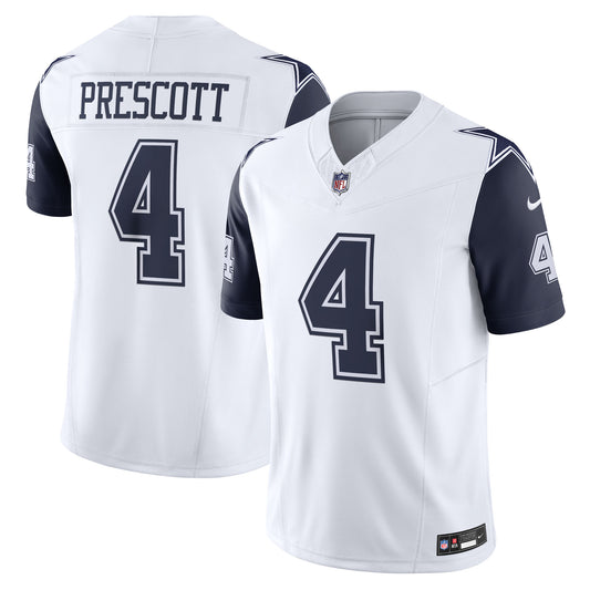 Dak Prescott Dallas Cowboys Vapor F.U.S.E. Limited Jersey - White | Stitched Football Jersey TJS2551