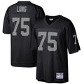 Howie Long Las Vegas Raiders M & N Retired Player Legacy Replica Jersey - Black | Stitched Football Jersey TJS2539