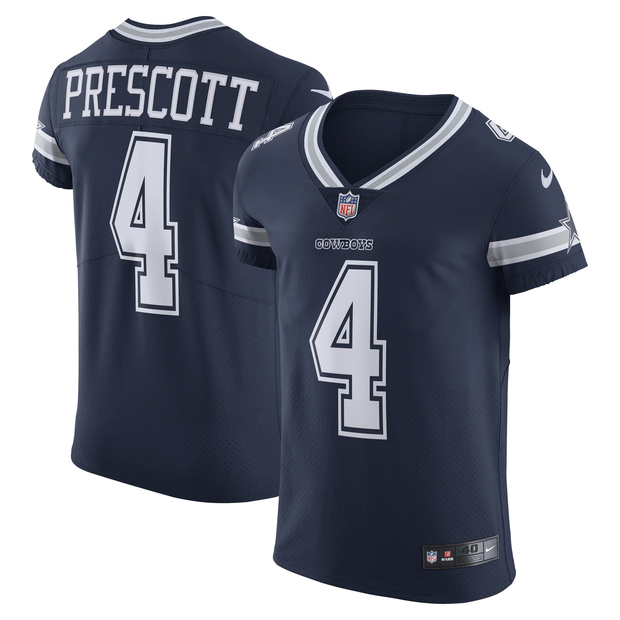 Dak Prescott Dallas Cowboys Vapor Elite Player Team Jersey - Navy | Stitched Football Jersey TJS2535
