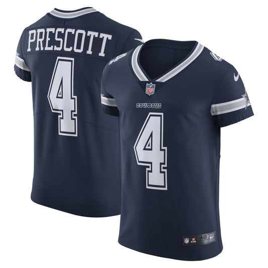 Dak Prescott Dallas Cowboys Vapor Elite Player Team Jersey - Navy | Stitched Football Jersey TJS2535