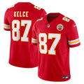 Travis Kelce Kansas City Chiefs Vapor F.U.S.E. Limited Jersey - Red | Stitched Football Jersey TJS2557