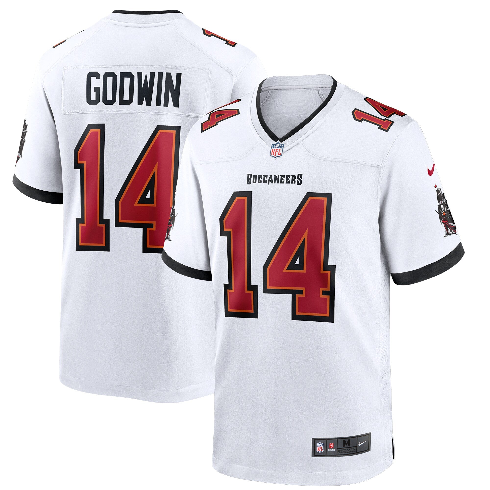 Chris Godwin Tampa Bay Buccaneers Game Jersey - White | Stitched Football Jersey TJS2513