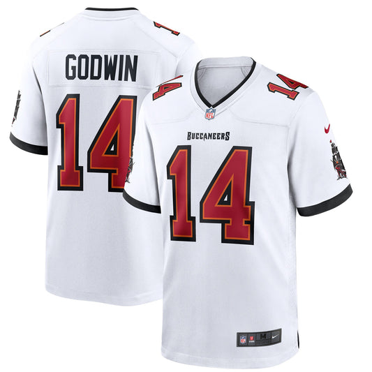 Chris Godwin Tampa Bay Buccaneers Game Jersey - White | Stitched Football Jersey TJS2513