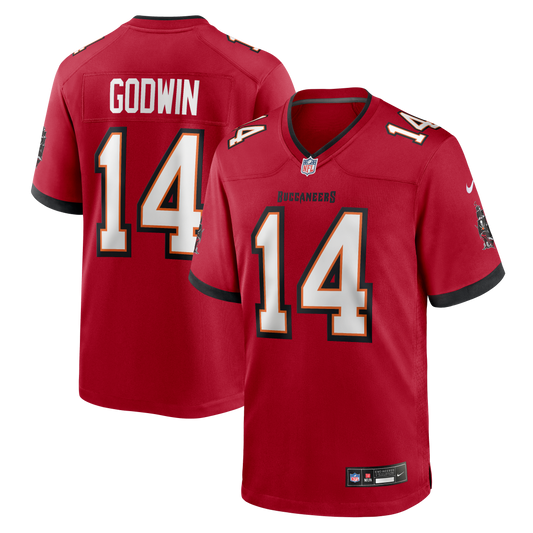 Chris Godwin Tampa Bay Buccaneers Game Jersey - Red | Stitched Football Jersey TJS2567