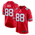 Dawson Knox Buffalo Bills Alternate Game Jersey - Red | Stitched Football Jersey TJS2540