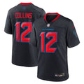 Nico Collins Houston Texans 2nd Alternate Game Jersey - Navy | Stitched Football Jersey TJS2525