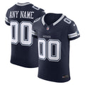 Dallas Cowboys Vapor F.U.S.E. Elite Custom Jersey - Navy | Stitched Football Jersey TJS2623
