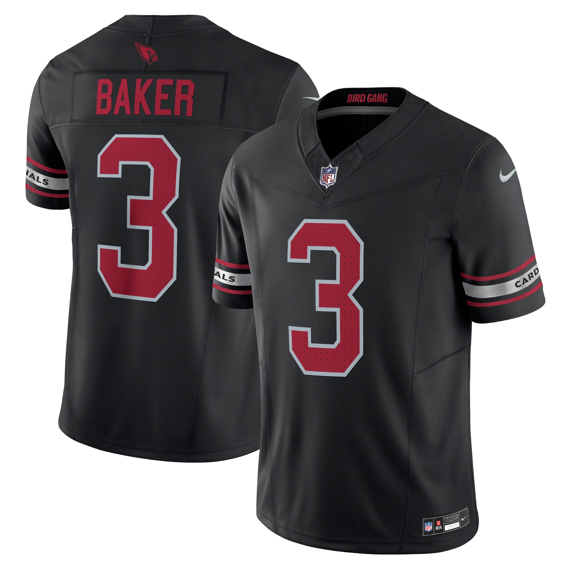 Budda Baker Arizona Cardinals Vapor F.U.S.E. Limited Jersey - Black | Stitched Football Jersey TJS2678