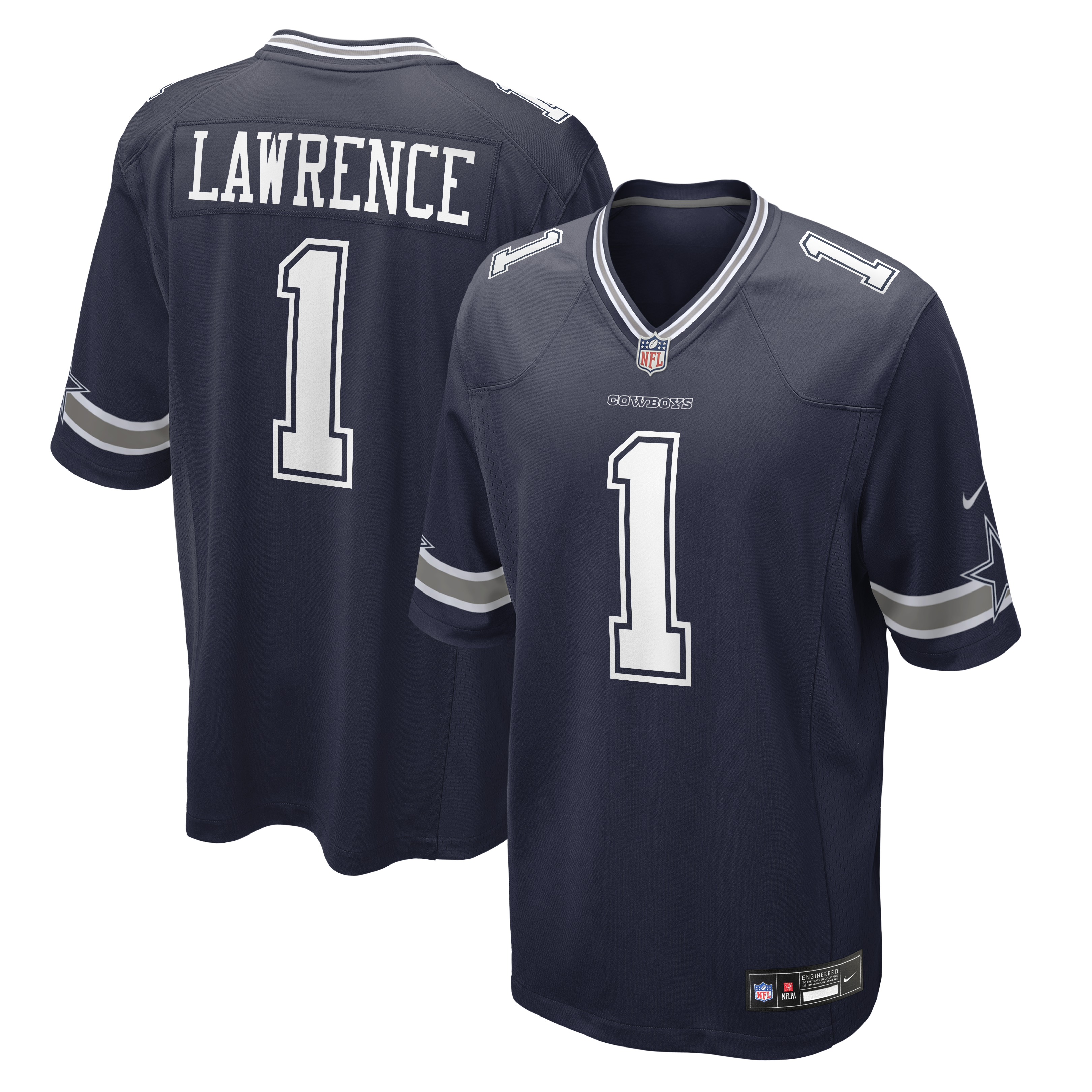 Malachi Lawrence Dallas Cowboys 2026 NFL Draft First Round Pick No. 20 Team Game Jersey - Navy | Stitched Football Jersey TJS2695