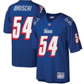 Tedy Bruschi New England Patriots M & N Big & Tall 1996 Retired Player Replica Jersey - Royal | Stitched Football Jersey TJS2785