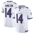 Kyle Hamilton Baltimore Ravens Vapor F.U.S.E. Stitched Limited Jersey - White | Stitched Football Jersey TJS2742