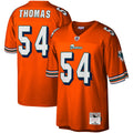 Zach Thomas Miami Dolphins M & N Legacy Replica Jersey - Orange | Stitched Football Jersey TJS2720