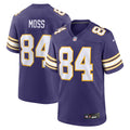 Randy Moss Minnesota Vikings Classic Retired Player Game Jersey - Purple | Stitched Football Jersey TJS2701