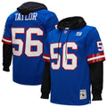 Lawrence Taylor New York Giants M & N Player Name & Number Hoodie Legacy Jersey - Royal | Stitched Football Jersey TJS2783
