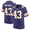 Andrew Van Ginkel Minnesota Vikings Alternate Game Jersey - Purple | Stitched Football Jersey TJS2650
