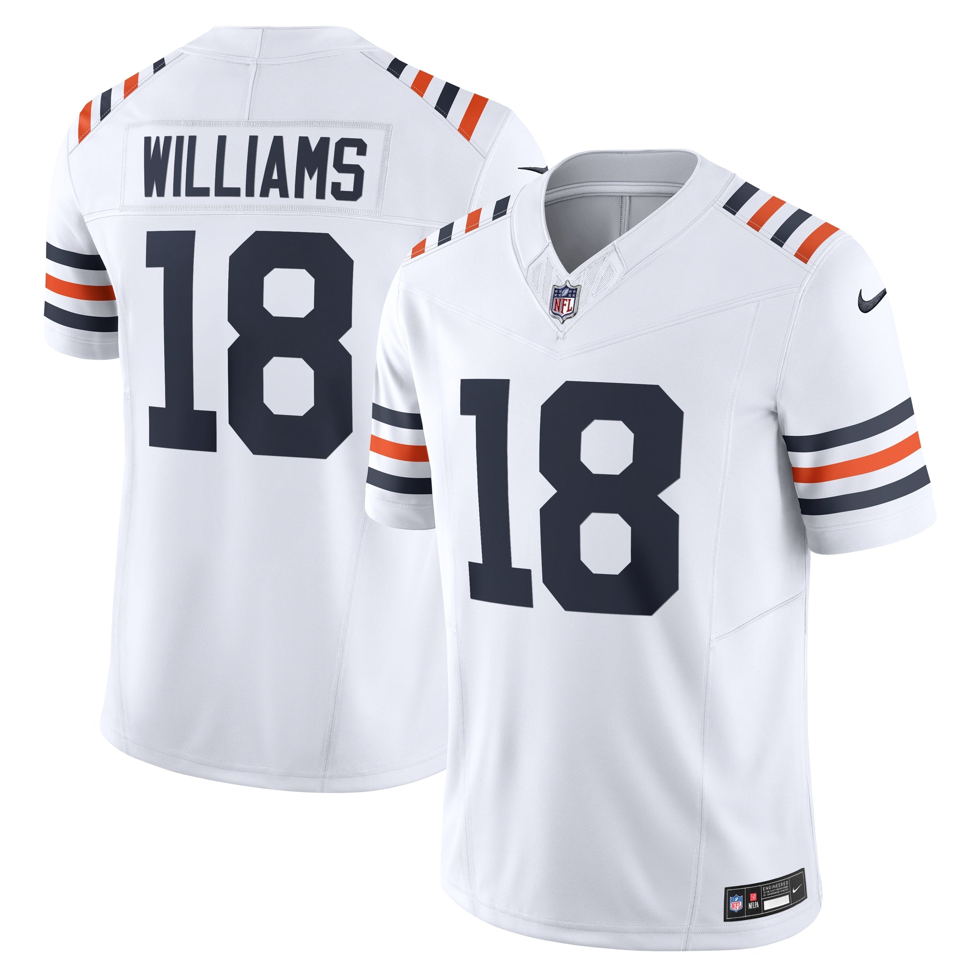 Caleb Williams Chicago Bears Vapor F.U.S.E. Limited Jersey - White | Stitched Football Jersey TJS2731