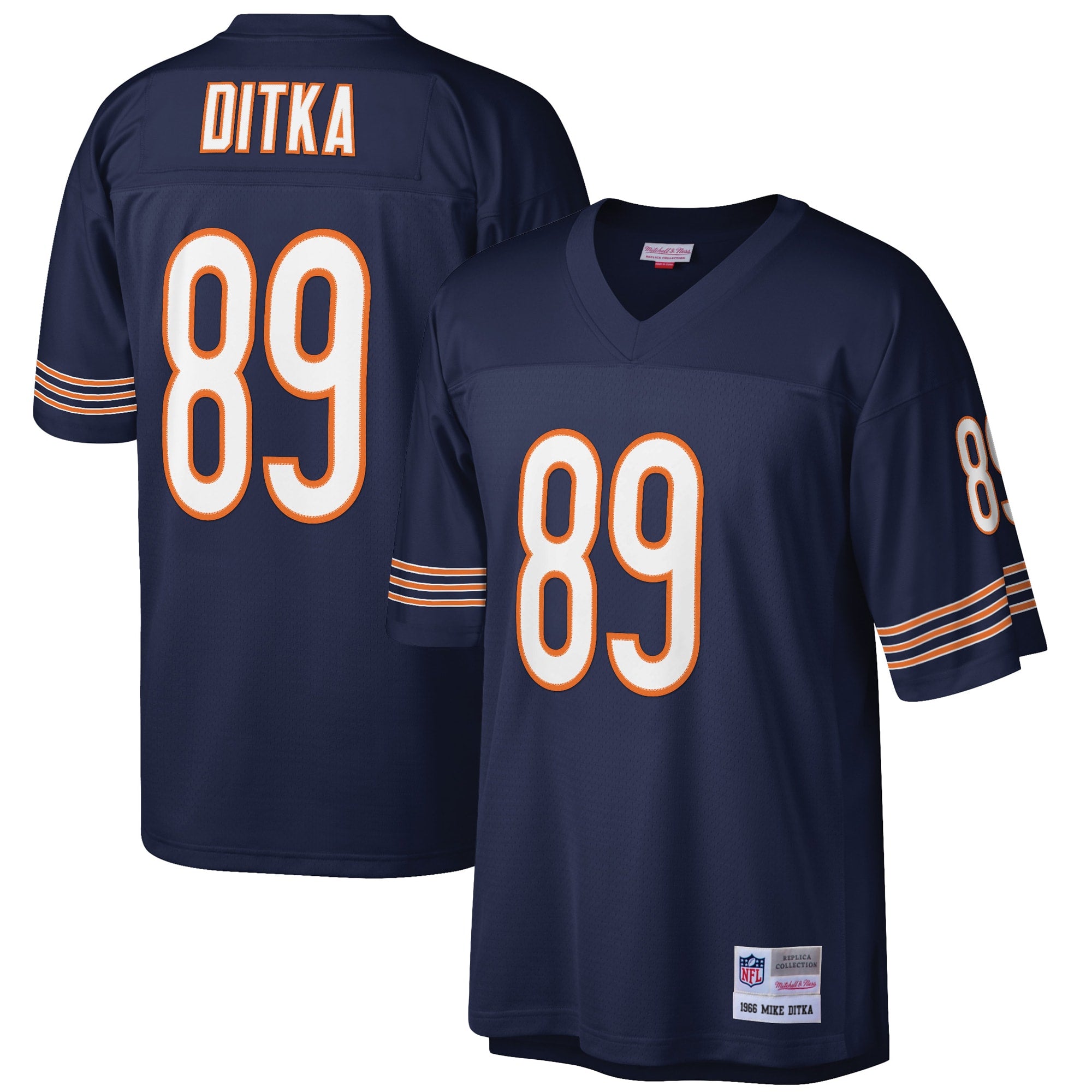 Mike Ditka Chicago Bears M & N Retired Player Legacy Replica Jersey - Navy | Stitched Football Jersey TJS2730