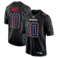 Drake Maye New England Patriots Game Jersey - Carbon Black | Stitched Football Jersey TJS2751