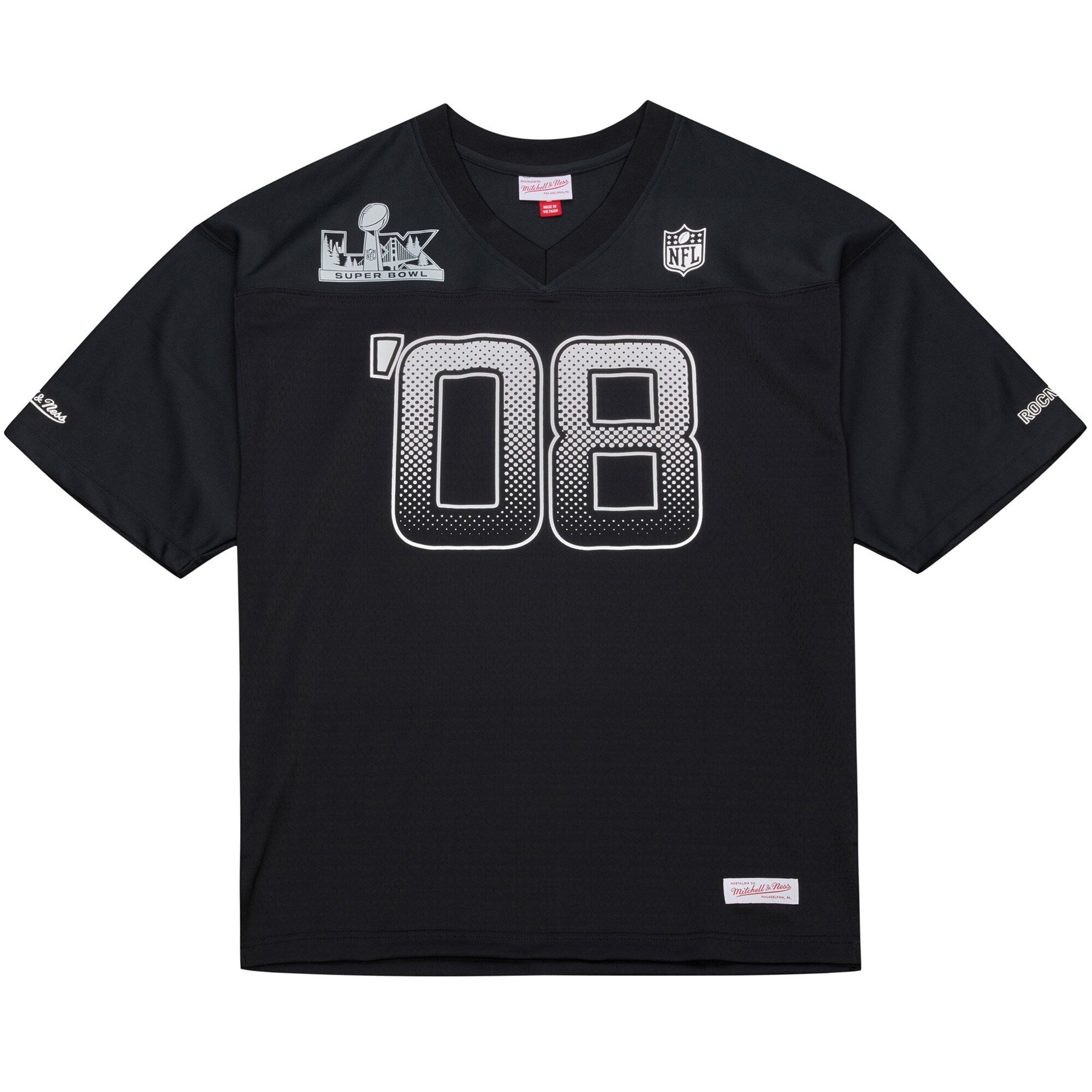 Super Bowl LX M & N x Roc Nation Legacy Jersey - Black | Stitched Football Jersey TJS2700
