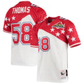 Derrick Thomas AFC M & N 1995 Pro Bowl Jersey - White/Red | Stitched Football Jersey TJS2774