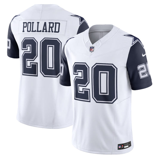 Tony Pollard Dallas Cowboys Vapor F.U.S.E. Limited Jersey - White | Stitched Football Jersey TJS2618