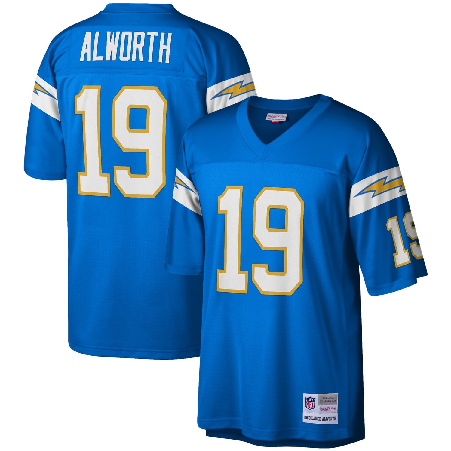 Lance Alworth Los Angeles Chargers M & N Legacy Replica Jersey - Powder Blue | Stitched Football Jersey TJS2694