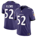 Ray Lewis Baltimore Ravens Vapor F.U.S.E. Stitched Retired Limited Jersey - Purple | Stitched Football Jersey TJS2690