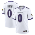 Roquan Smith Baltimore Ravens Game Jersey - White | Stitched Football Jersey TJS2603