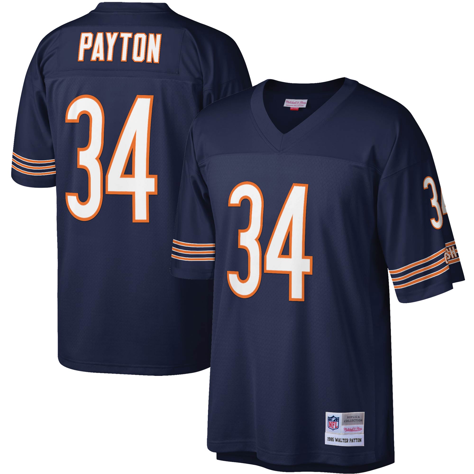 Walter Payton Chicago Bears M & N Legacy Replica Jersey - Navy | Stitched Football Jersey TJS2675