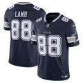 CeeDee Lamb Dallas Cowboys Vapor F.U.S.E. Limited Jersey - Navy | Stitched Football Jersey TJS2621