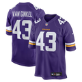 Andrew Van Ginkel Minnesota Vikings Team Game Jersey - Purple | Stitched Football Jersey TJS2625