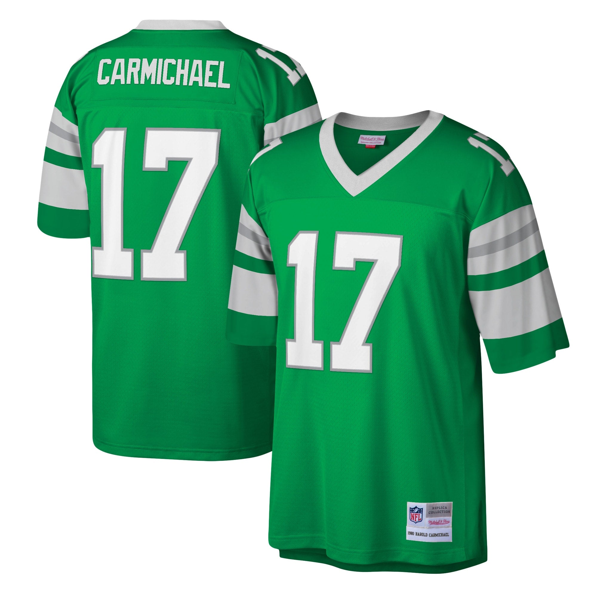 Harold Carmichael Philadelphia Eagles M & N Legacy Replica Jersey - Kelly Green | Stitched Football Jersey TJS2651