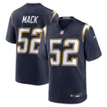 Khalil Mack Los Angeles Chargers Alternate Super Chargers Game Player Jersey - Navy | Stitched Football Jersey TJS2670