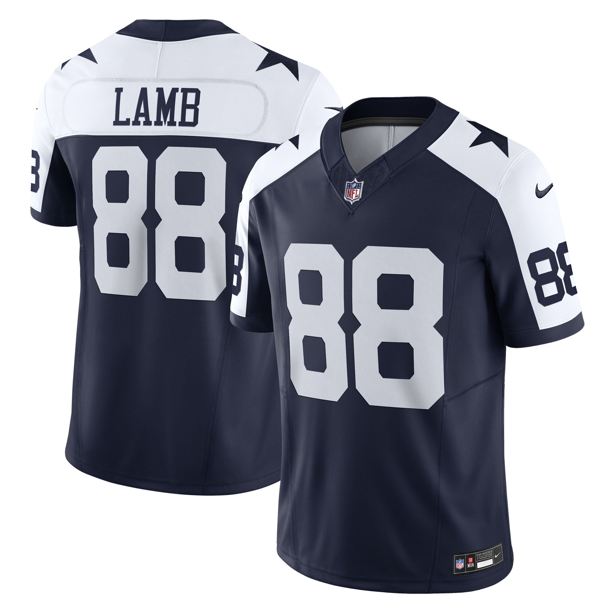 CeeDee Lamb Dallas Cowboys Vapor F.U.S.E. Limited Jersey - Navy | Stitched Football Jersey TJS2657