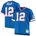 Jim Kelly Buffalo Bills M & N Big & Tall 1990 Retired Player Replica Jersey - Royal | Stitched Football Jersey TJS2791