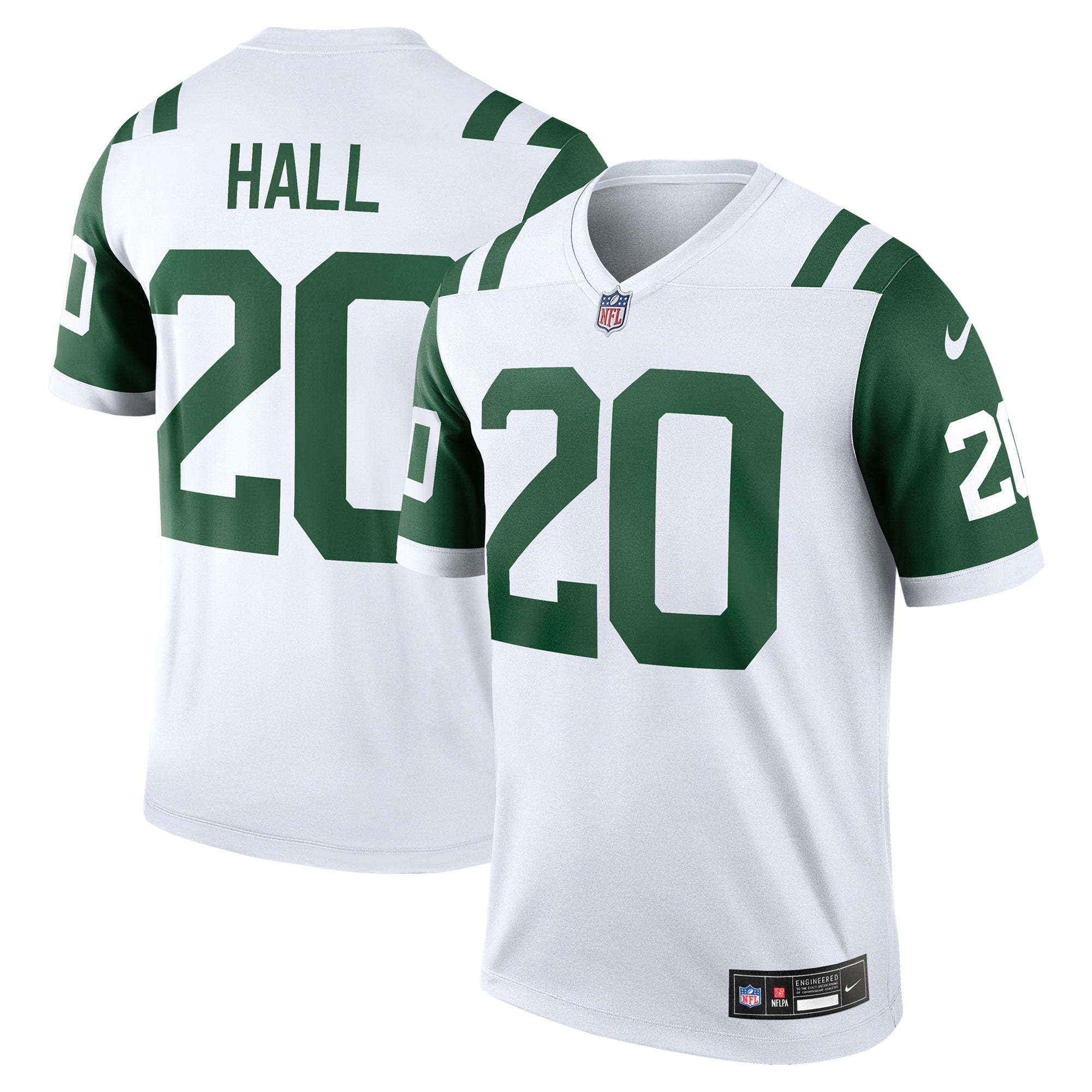 Breece Hall New York Jets Legend Player Performance Top - White | Stitched Football Jersey TJS2756