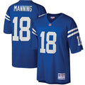 Peyton Manning Indianapolis Colts M & N Big & Tall 1998 Retired Player Replica Jersey - Royal | Stitched Football Jersey TJS2784