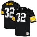 Franco Harris Pittsburgh Steelers M & N Big & Tall 1976 Legacy Retired Player Jersey - Black | Stitched Football Jersey TJS2782