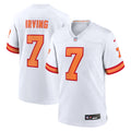 Bucky Irving '76 Tampa Bay Buccaneers Game Jersey - White | Stitched Football Jersey TJS2778