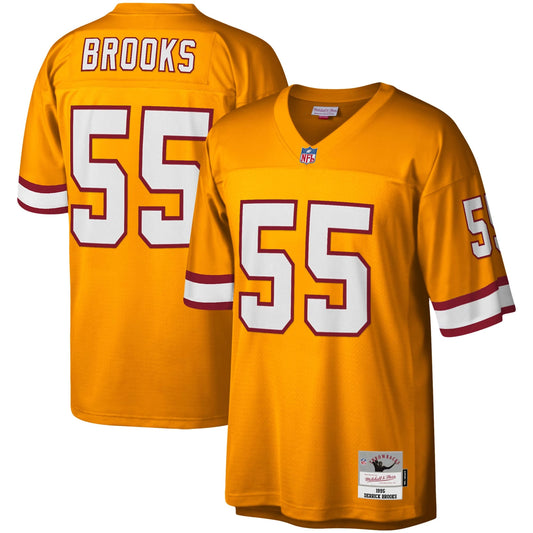 Derrick Brooks Tampa Bay Buccaneers M & N Big & Tall 1995 Legacy Retired Player Jersey - Orange | Stitched Football Jersey TJS2872