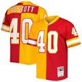 Mike Alstott Tampa Bay Buccaneers M & N 1996 Split Legacy Replica Jersey - Orange/Red | Stitched Football Jersey TJS2846