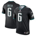 DeVonta Smith Philadelphia Eagles Legend Player Performance Top - Black | Stitched Football Jersey TJS2925