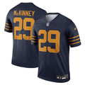 Xavier McKinney Green Bay Packers The 1923 Classic Legend Player Dri-FIT Top - Navy | Stitched Football Jersey TJS2921